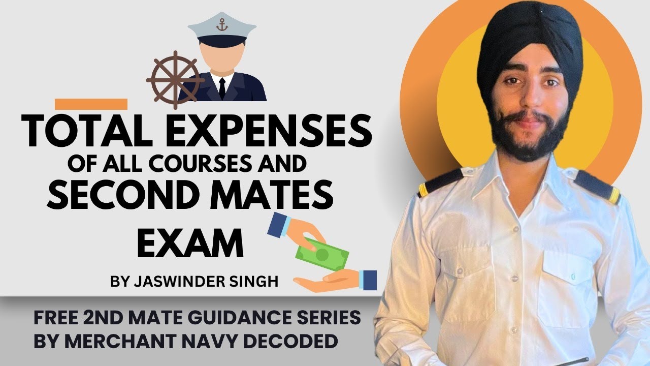 How much it costs to prepare for Second Mates exam?