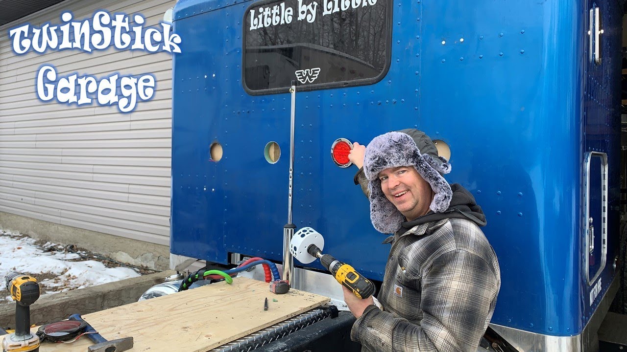 Peterbilt 359 Restoration Ep.61 Sleeper Tail Lights