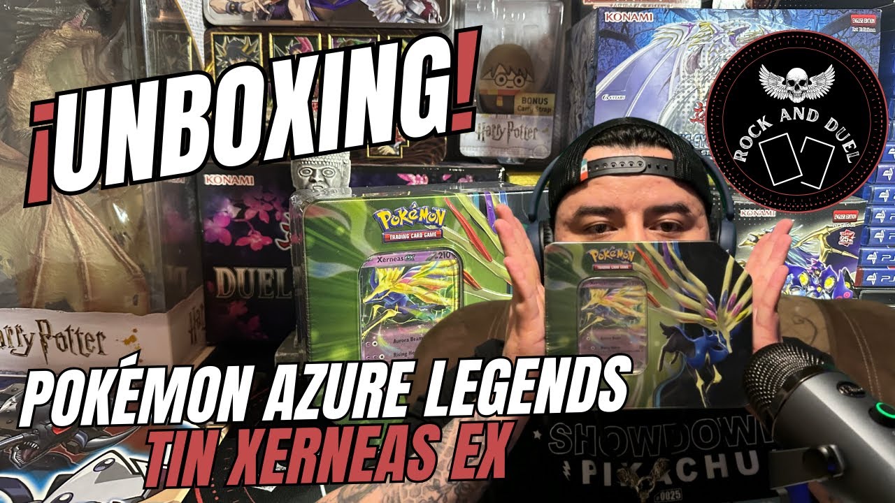 ¿QUE PODEMOS SACAR EN UNA Pokémon Azure Legends Tin Xerneas EX? | LA PEOR TIN DE LA HISTORIA