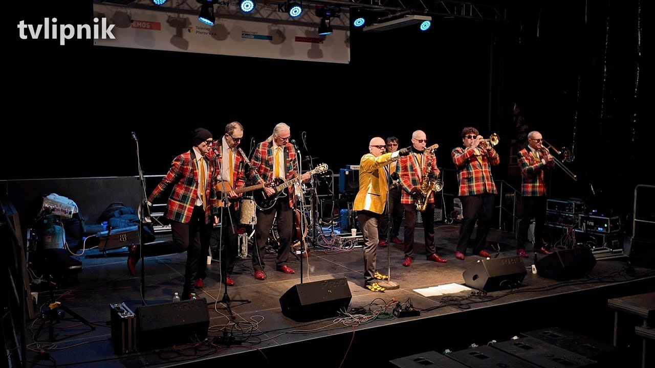 Rock & Roll Band Marcela Woodmana - Vánoce v Přerově - 11.12.2023 - ukázky z koncertu