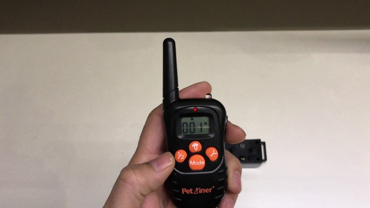 Petrainer Pet 998N1 Vibraci&oacute;n sincronizaci&oacute;n y funcionamiento collar