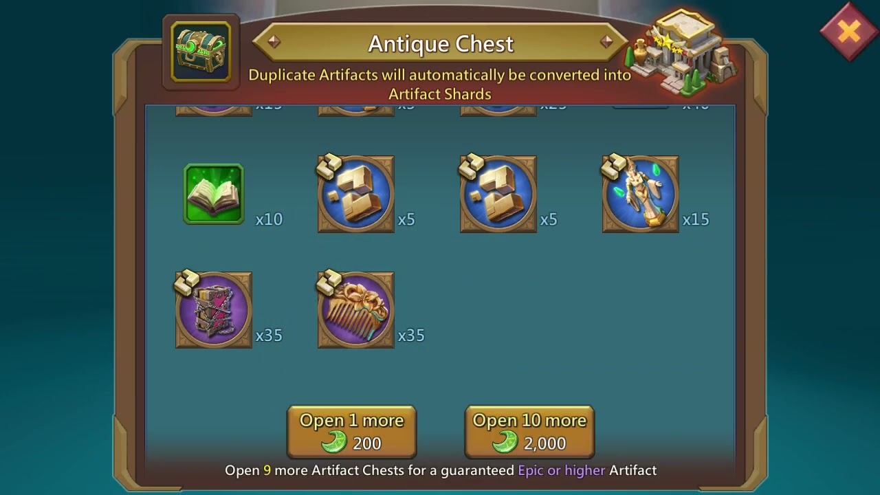 USING 19K ARTIFACT COINS