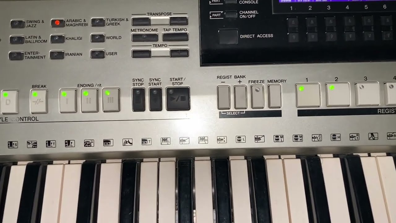 Yamaha or700 v2 plus multi pad yükleme