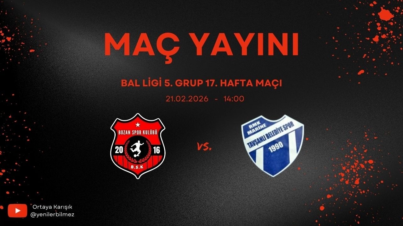 MES YAPI BOZAN SPOR - RMK MARİNE TAVŞANLI BLD. SPOR