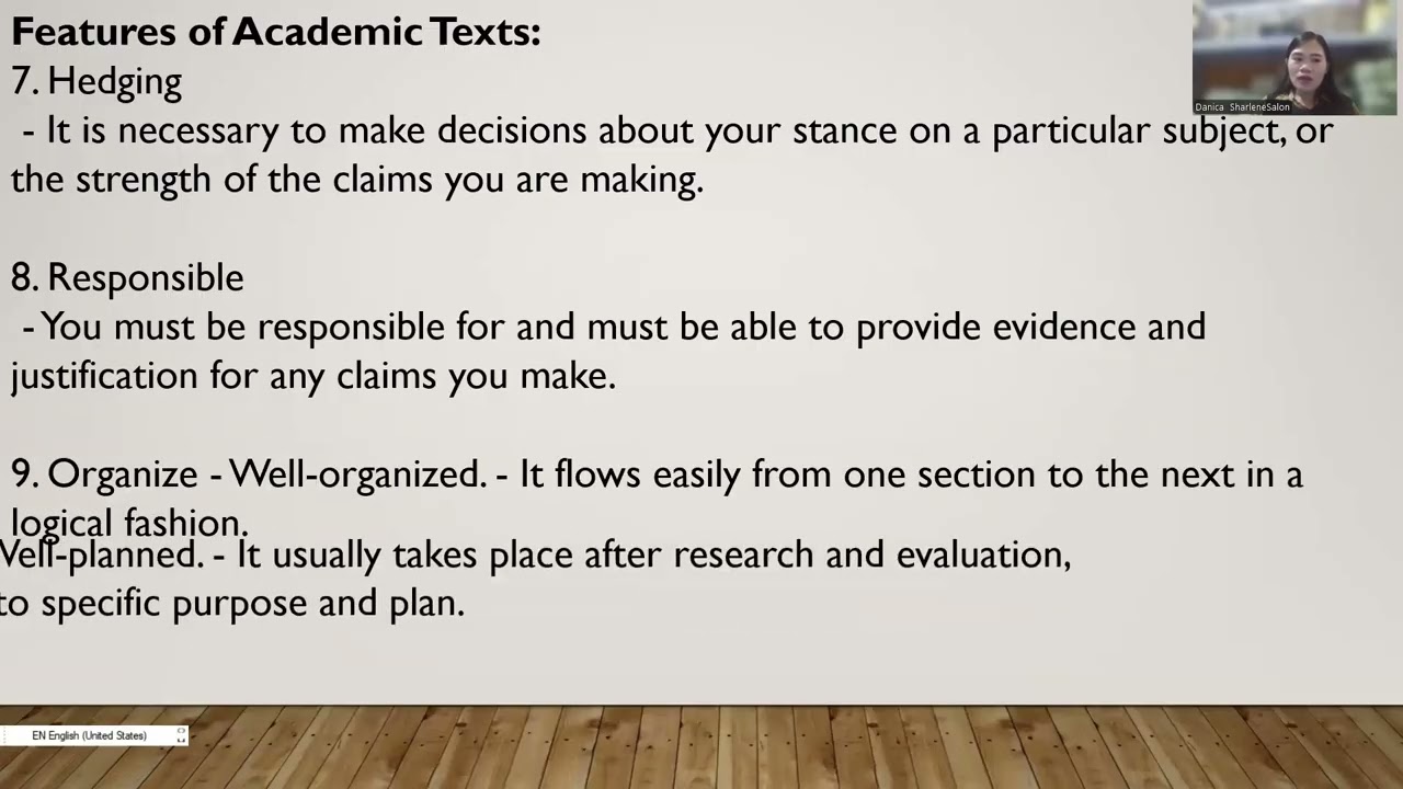 EAPP LESSON 1