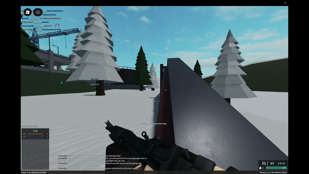 First win in phantom forces