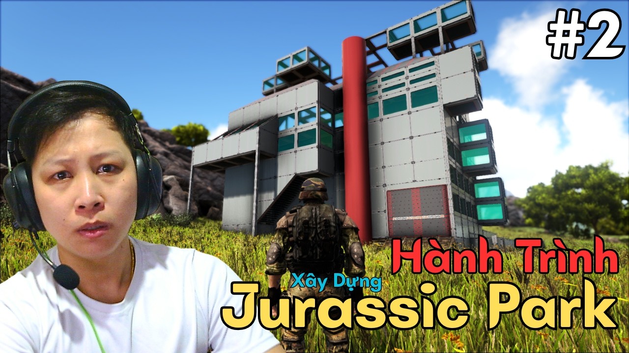 Ark Jurassic Park #2 SiêU dự án Công Viên Khủng Long sắp hoàn thành  !