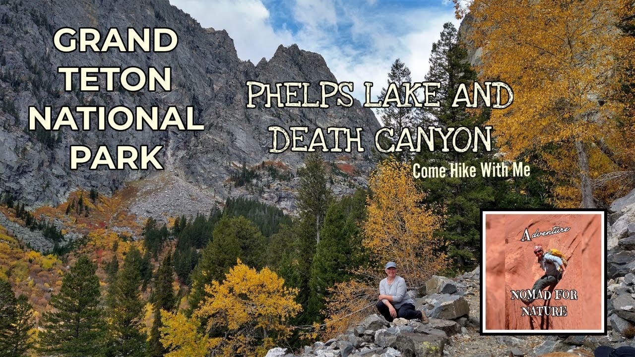 Hiking to Phelps Lake & Death Canyon in Grand Teton National Park, & Listen to A Barking Bear ~ WY