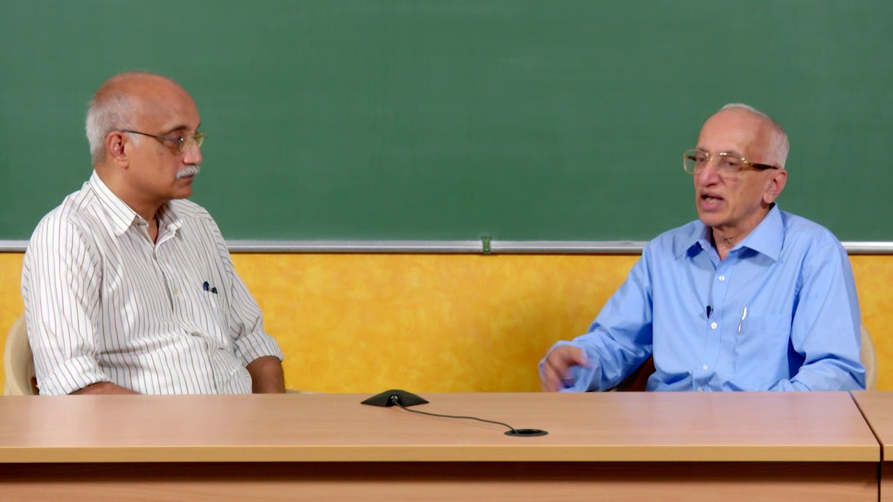 Prof. M.S. Ananth in conversation with Prof. R. Nagarajan