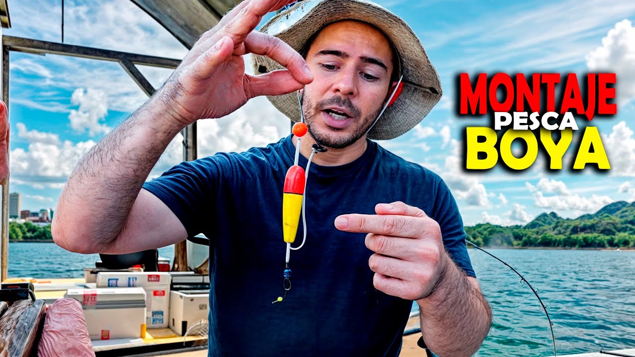 Como PESCAR a BOYA [Maestro Pesca a boya me ense&ntilde;a su TRUCO] Mejor montaje PESCA a BOYA Corridaa.