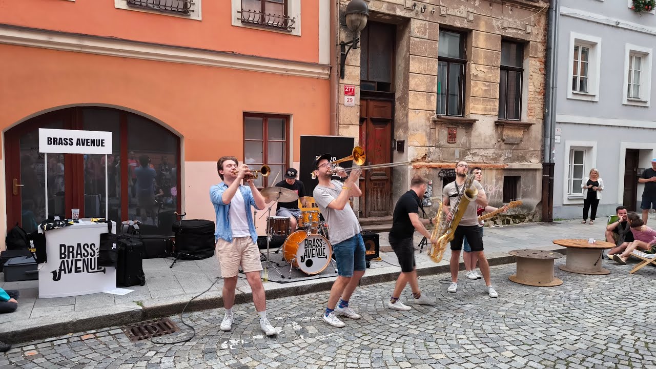 Brass Avenue live na Plachanda Open 2024 v Českých Budějovicích 4K