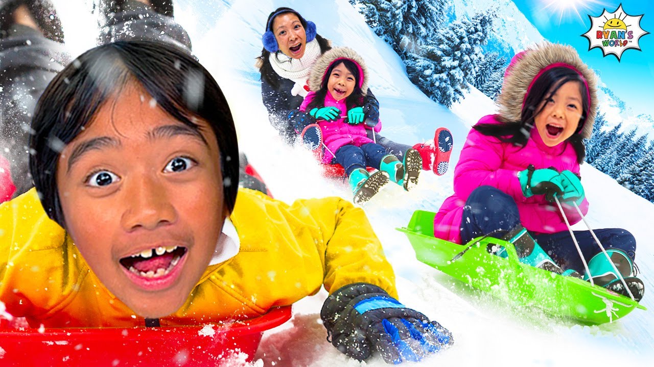 Ryan's Family Ski Trip Adventure and playing in the snow!