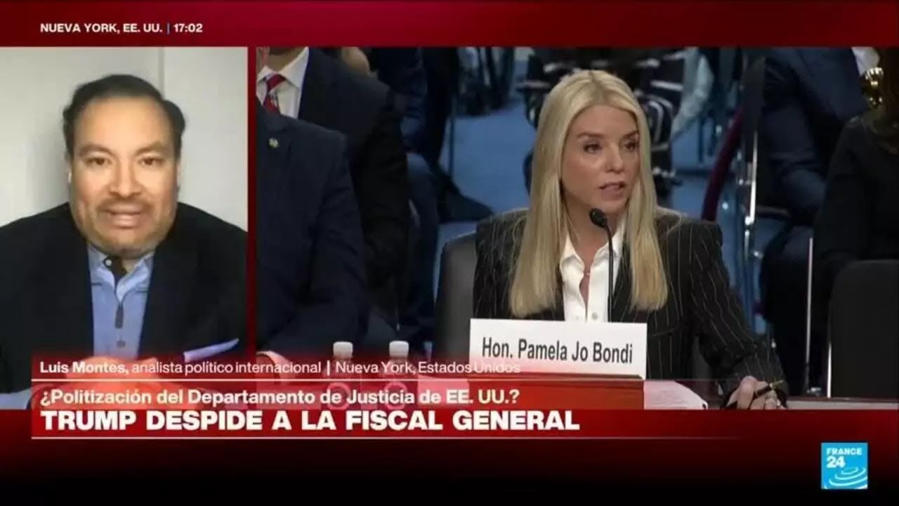 &iquest;Qu&eacute; hay detr&aacute;s del despido de Pam Bondi de la Fiscal&iacute;a de EE. UU.? &bull; FRANCE 24 Espa&ntilde;ol