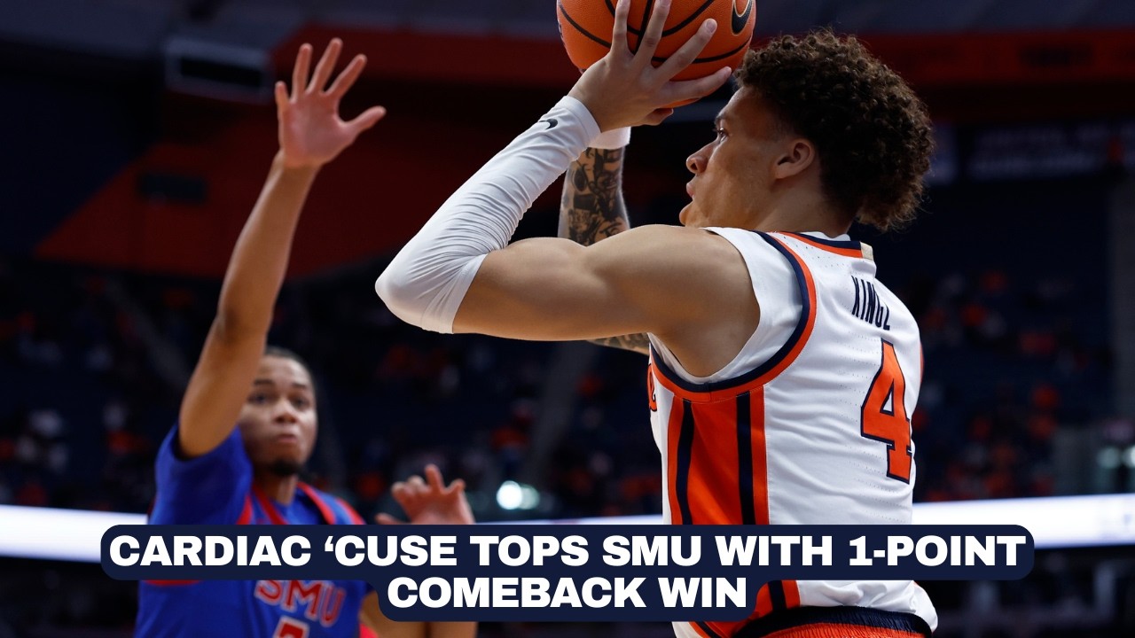 Cardiac 'Cuse: Syracuse basketball comes back to beat SMU in final seconds