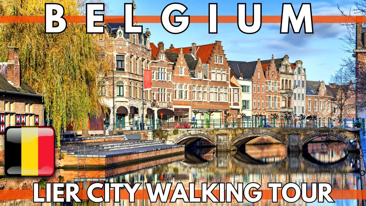 LIER BELGIUM 2023 CITY CENTER WALKING TOUR | 4K UHD 60FPS |