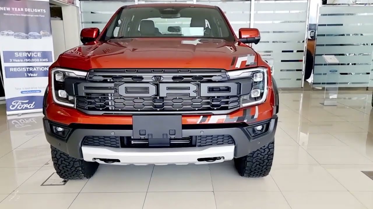فورد رينجر رابتر 2023 وحش جديد وصل عندنا عمان فرع الموالح وارد بهوان السعر في خانة الوصف#فورد  Ford