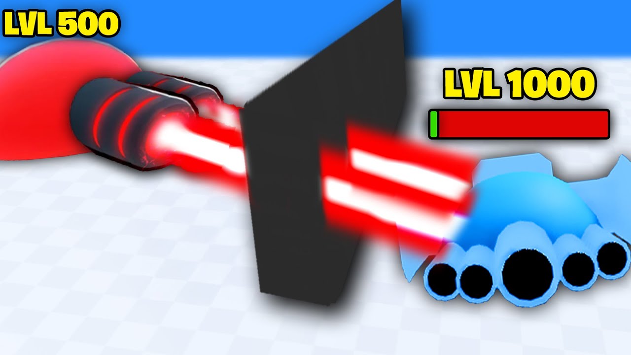 I Bought the DOUBLE RAILGUN Tank it SHOOTS THROUGH WALLS in Tank Game!