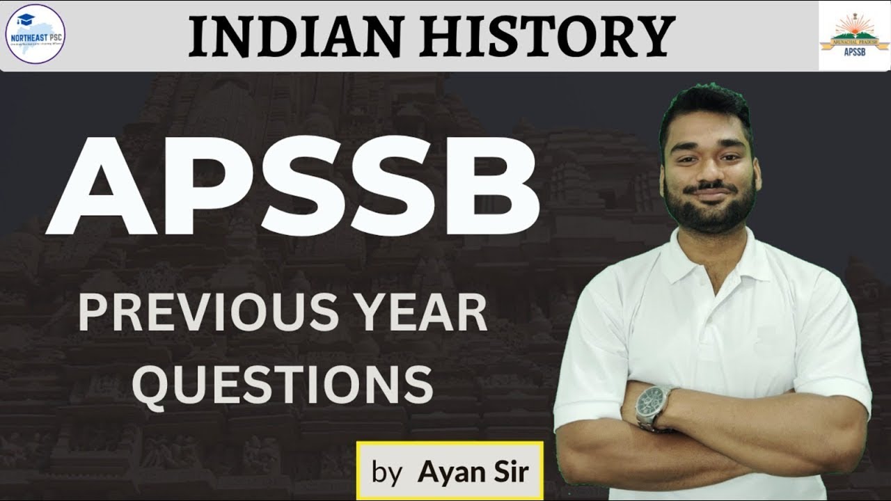 APSSB GK Previous Year Questions I Indian History Part 2  I by Ayan Sir #apssb #apssbpreparation