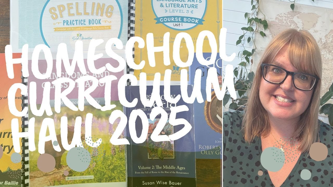 Homeschool Curriculum for 2025 + Easy Teaching GIVEAWAY