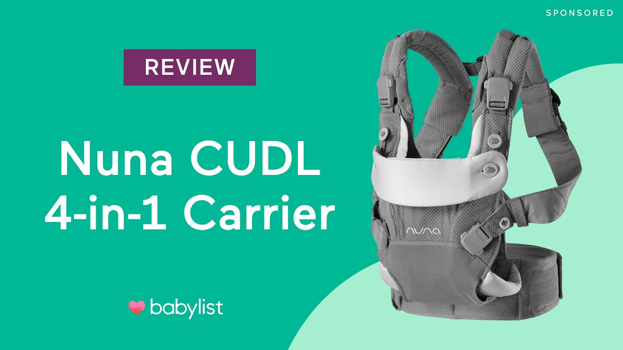 Nuna CUDL 4-in-1 Carrier Review - Babylist
