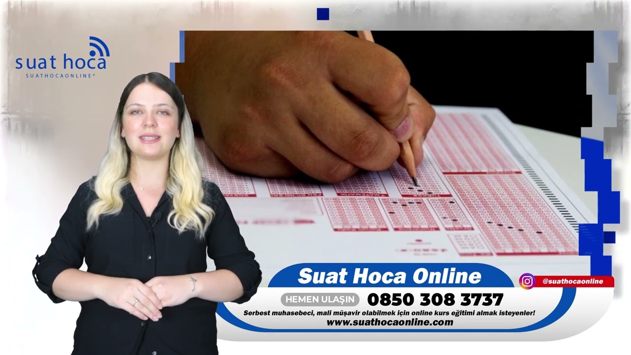 suathocaonline SMMM sınavları eğitim merkezi