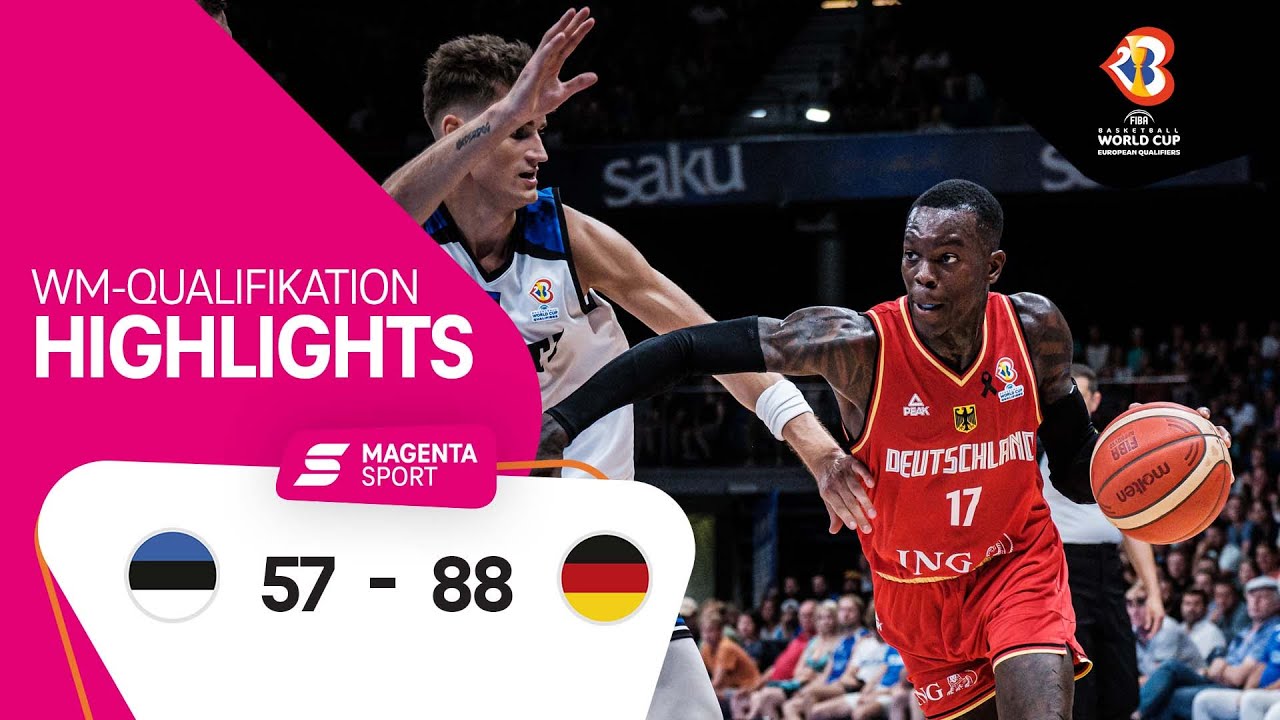 Estland - Deutschland | Highlights Qualifikation FIBA WM 2023