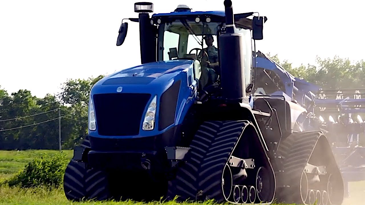 Трактор 2025 модельного года. T9 SmartTrax от New Holland с PLM Intelligence.