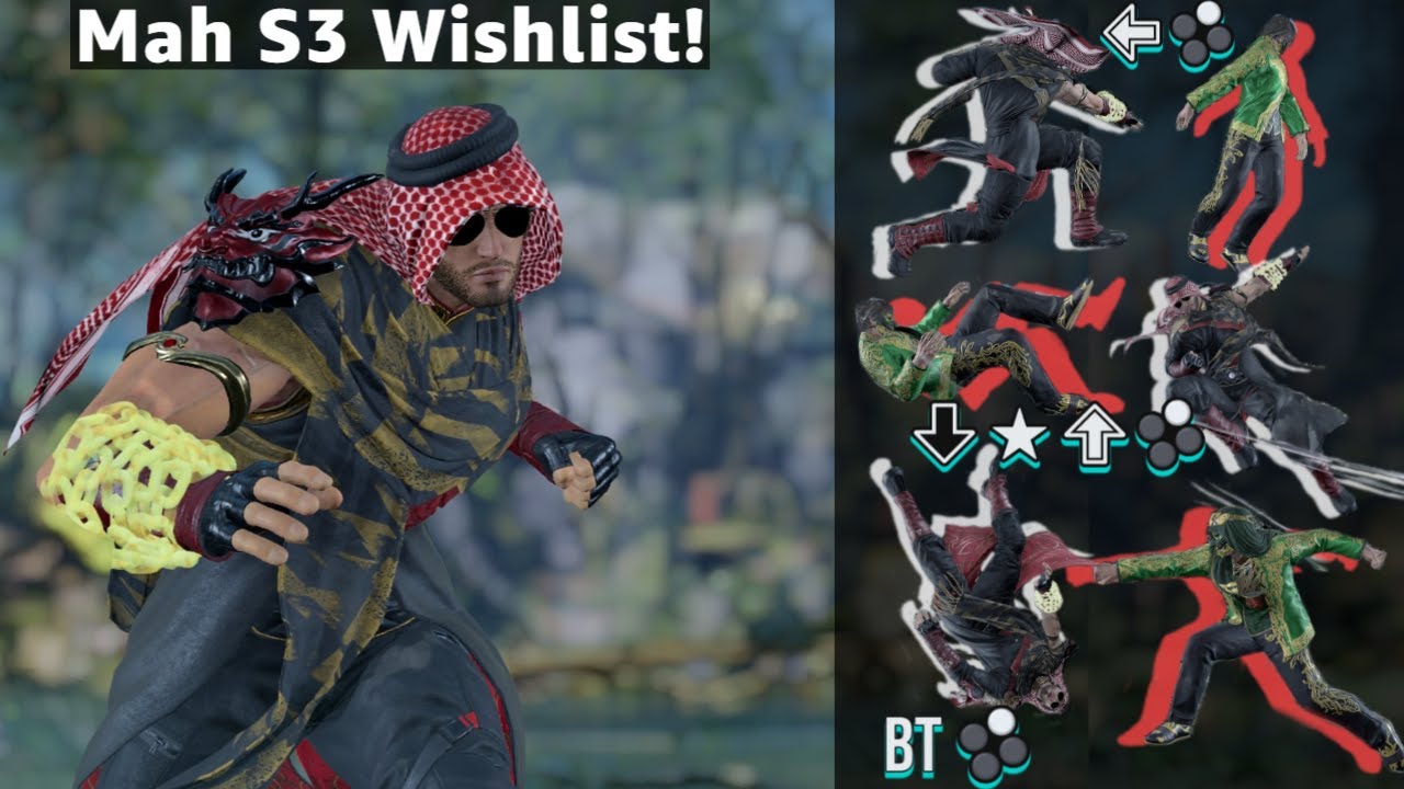 Shaheen Season 3 Wishlist! (Tekken 8)