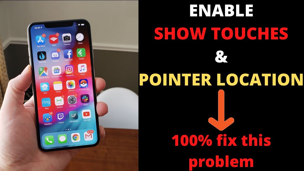 How to Find Show Touches and Pointer Location on Android/ MI phone