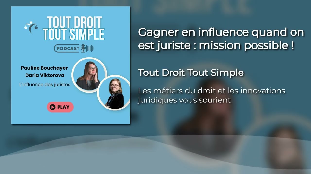 ✨Gagner en influence quand on est juriste 💥