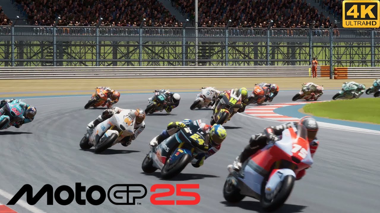 Moto 2 Race Ultra Realistic Gameplay at Balaton Park (Hungarian GP) - MotoGP 25 4K 60FPS