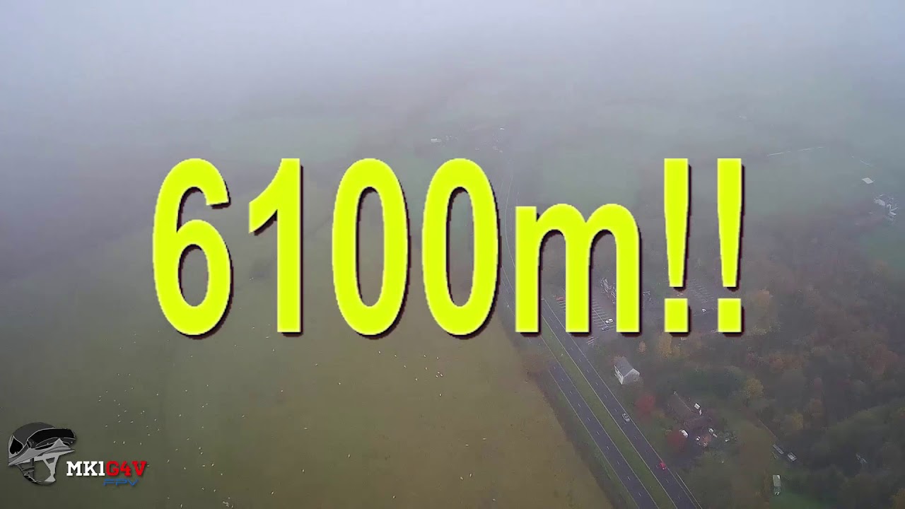 Hubsan H501S-S - Long Range FPV - 6100m - (6.1km) - (World record distance?)