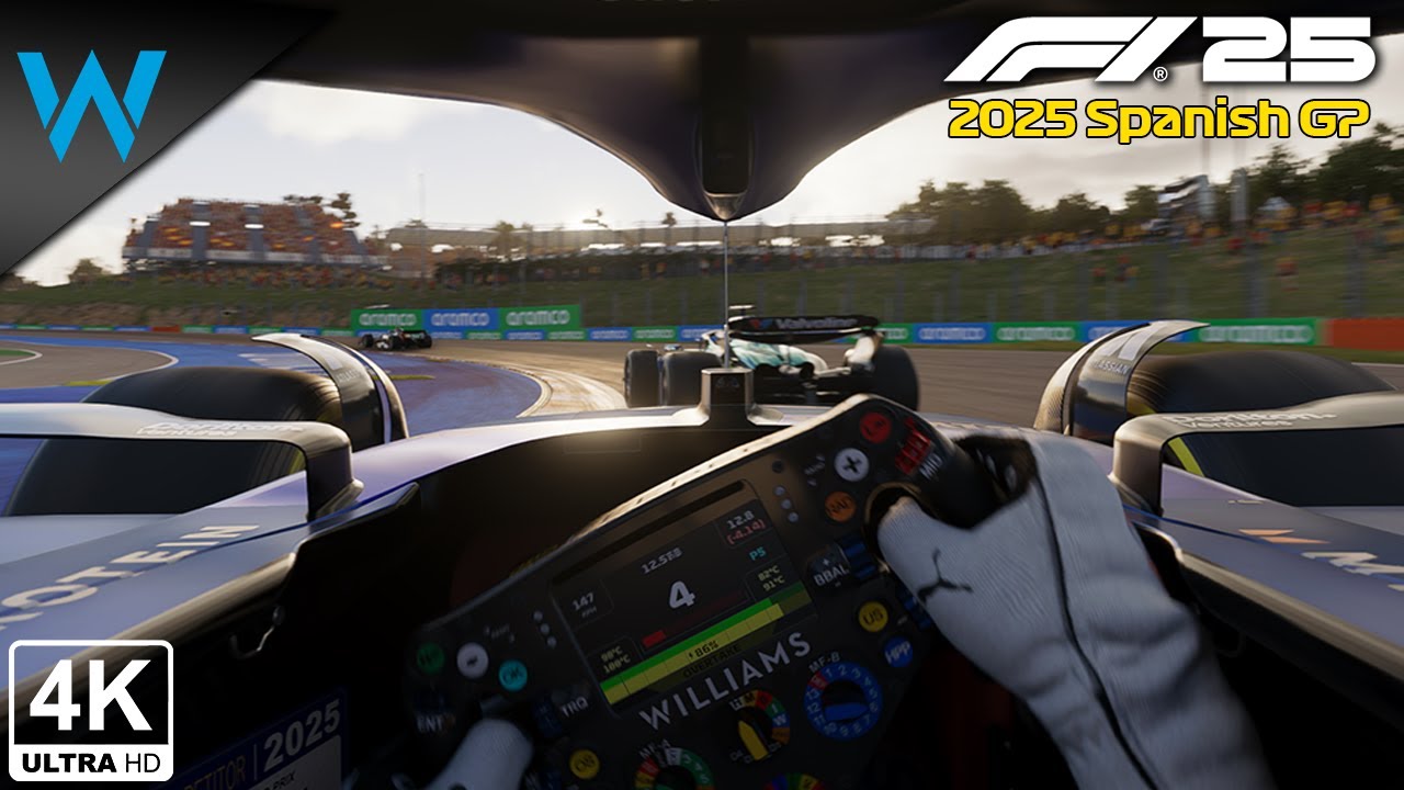 Carlos Sainz Williams FW47 | 2025 Spanish GP ULTRA IMMERSIVE F1 25 Gameplay