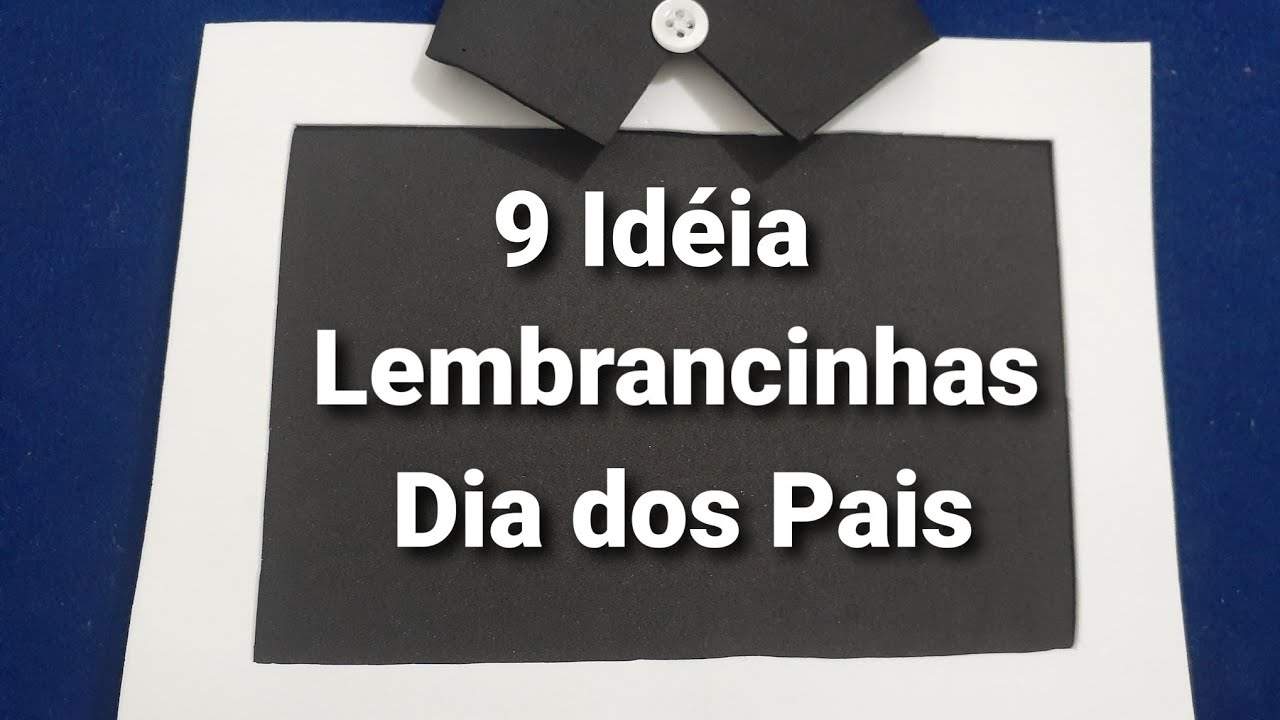 Id&eacute;ia de Lembrancinhas para o Dia dos Pais em E.V.A F&aacute;cil de Fazer