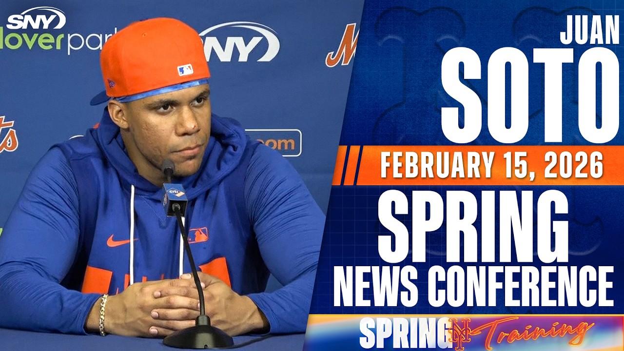 Juan Soto on Mets changes, shifting to LF, Francisco Lindor relationship, moving on from 2025