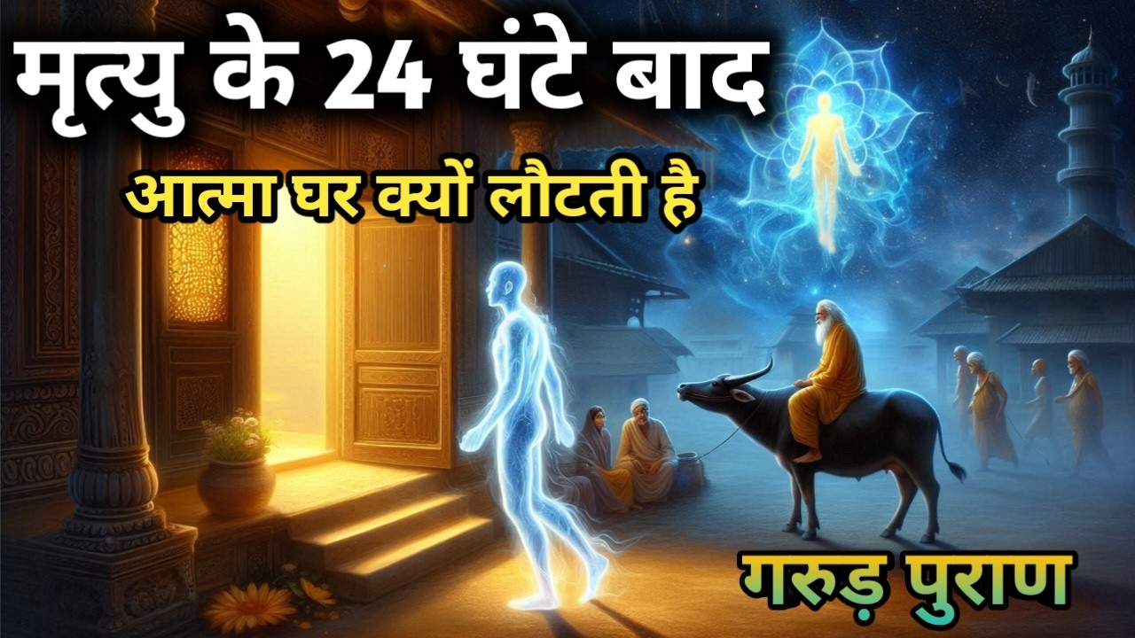 मृत्यु के 24 घंटे बाद आत्मा अपने घर क्यो लौटता है।क्या है इसका रहस्य। According to Garur Puran