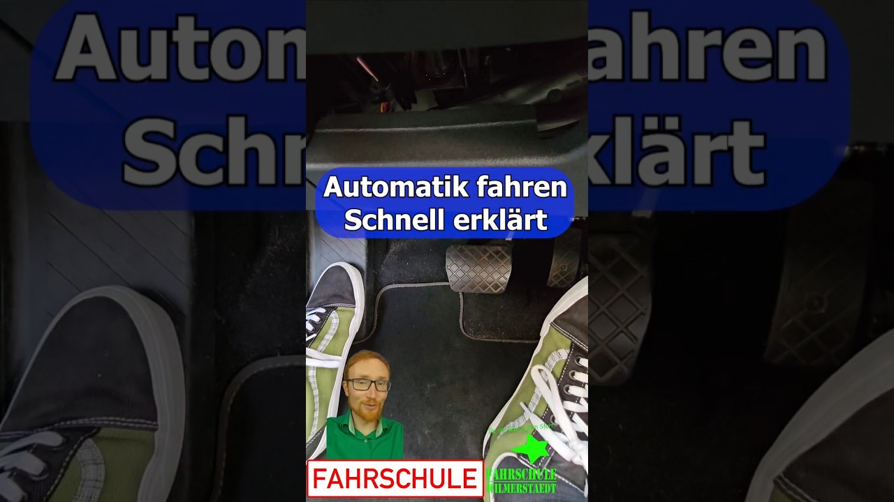 Automatik fahren schnell erkl&auml;rt #fahrschule #fahrlehrer #f&uuml;hrerschein #automatik #automatikgetriebe