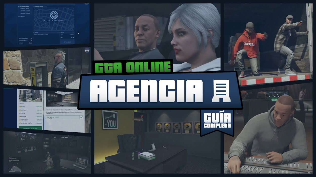 GTA Online | Agencia | Guía Completa - Compra/Mejora | Contratos Seguridad/Asesinato | Golpe Dr. Dre