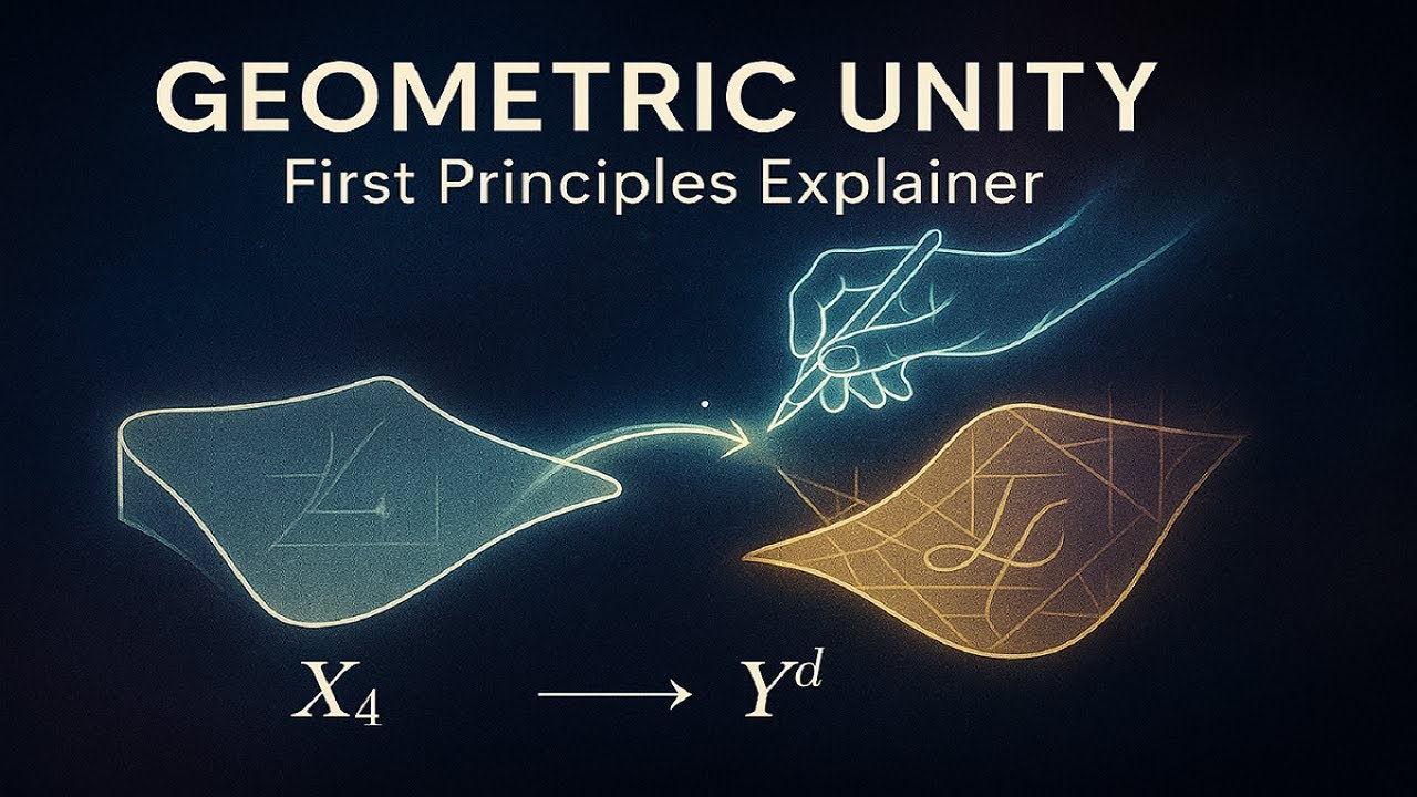 Geometric Unity: A First Principles Explainer