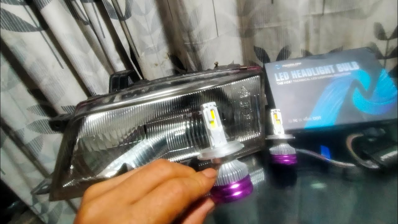 TES LUX NEOGLOW LUNA H4 3 WARNA PADA HEADLAM KACA MOBIL JADUL