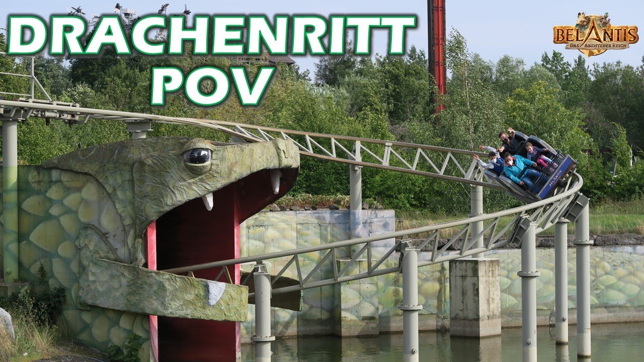 Drachenritt POV (Front Row), Belantis Gerstlauer Bobsled Coaster | Non-Copyright