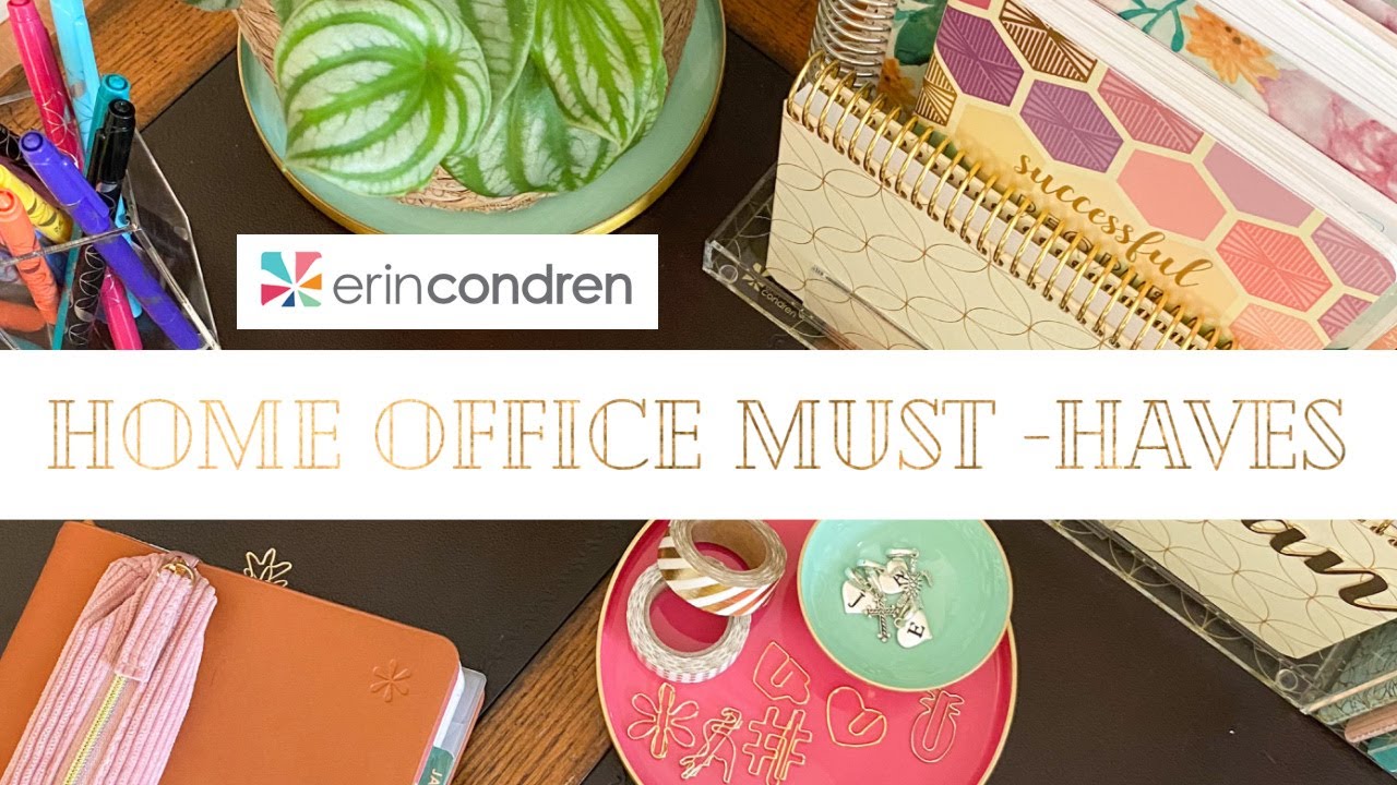 Erin Condren | NEW Home Office Must-Haves! | GatorMOM