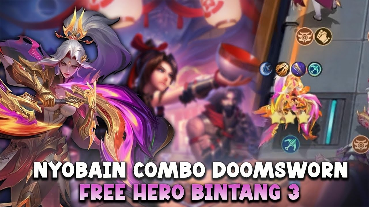 NYOBAIN COMBO DOOMSWORN , FREE HERO BINTANG 3 MALAH BISA DAPAT BINTANG 4 ??!!