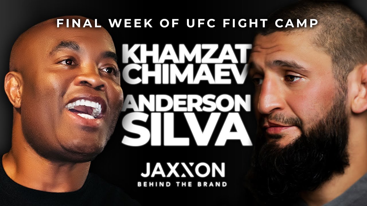 Khamzat Chimaev's meets Anderson Silva in Final UFC 319 fight camp at Jaxxon
