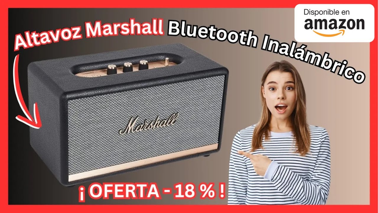 Marshall Altavoz Bluetooth Stanmore II | ProductosHogarPlus