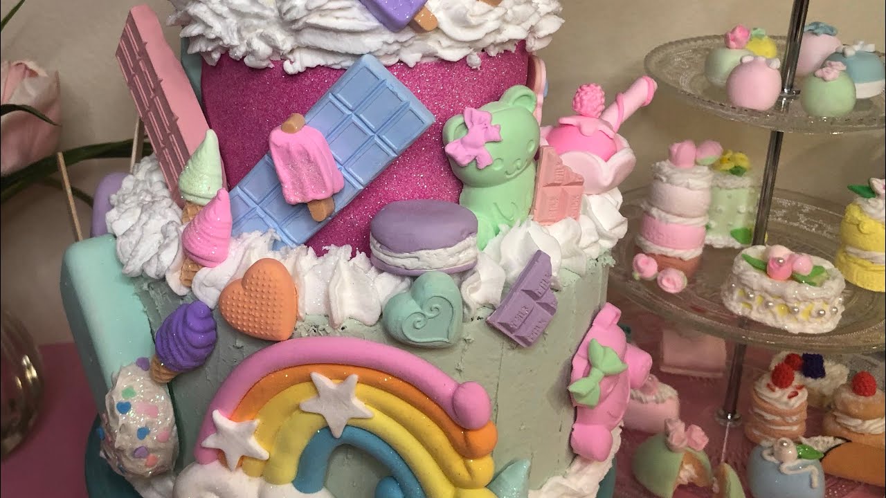 Candy Land Cake/Fake Bake🍬🍦🍭🧁