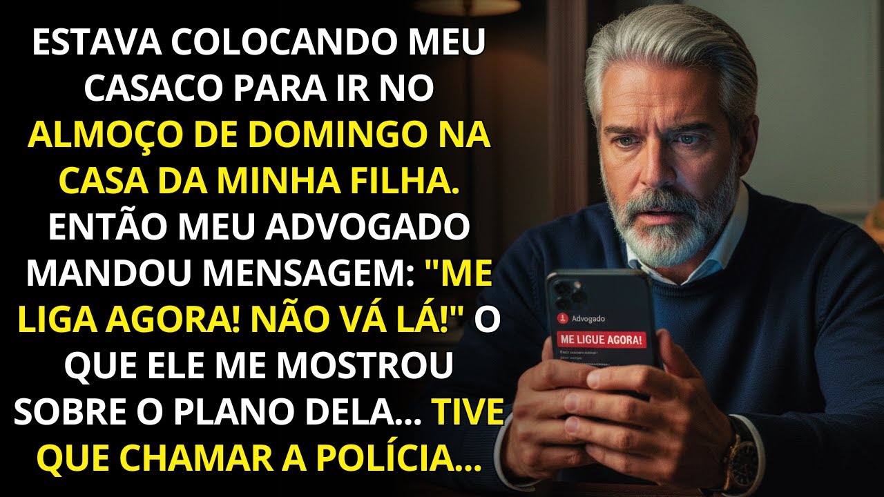 Meu advogado mandou: “ME LIGUE AGORA!”, então revelou o plano da minha filha para tomar tudo de mim.