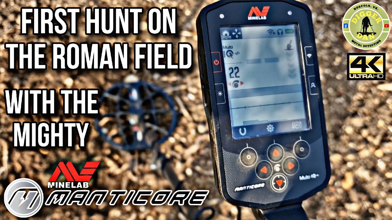 Первая охота на римском поле | Minelab Manticore | Металлоискатель в Великобритании | #minelab #m...