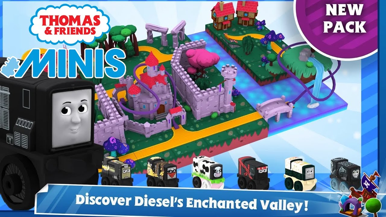 Thomas & Friends Minis - NEW PACK: Discover Diesel&rsquo;s Enchanted Valley