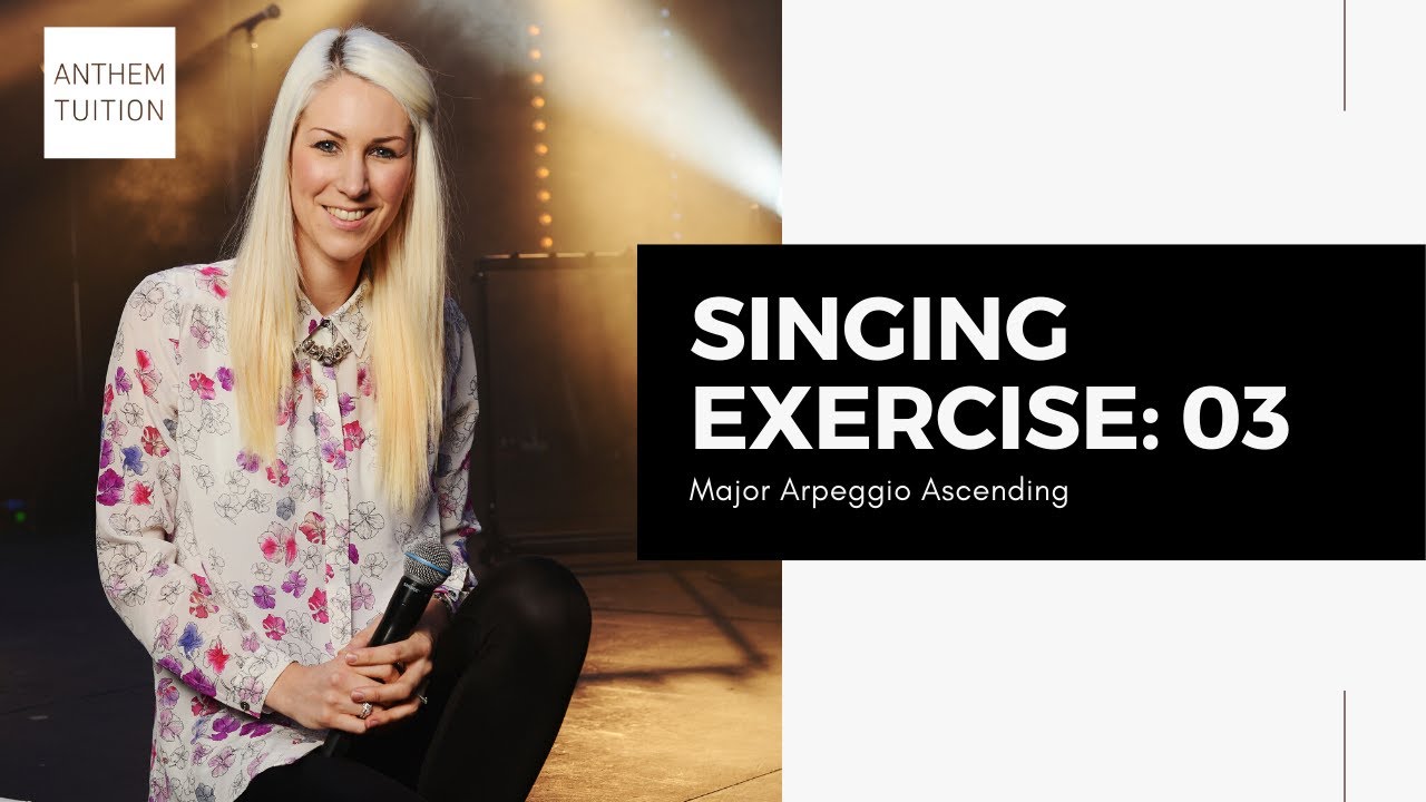 Vocal Exercise 3: Major Arpeggio Ascending